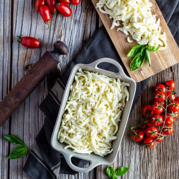 Minced Mozzarella "Julienne"