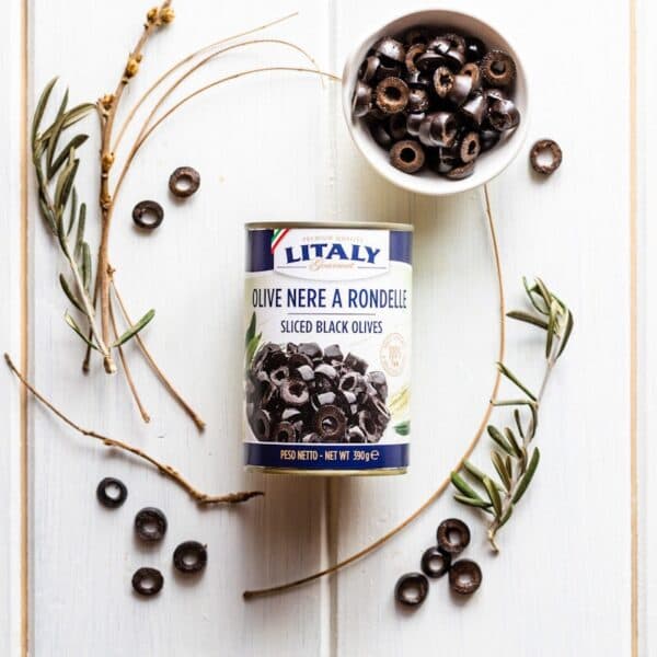 Sliced Black Olives
